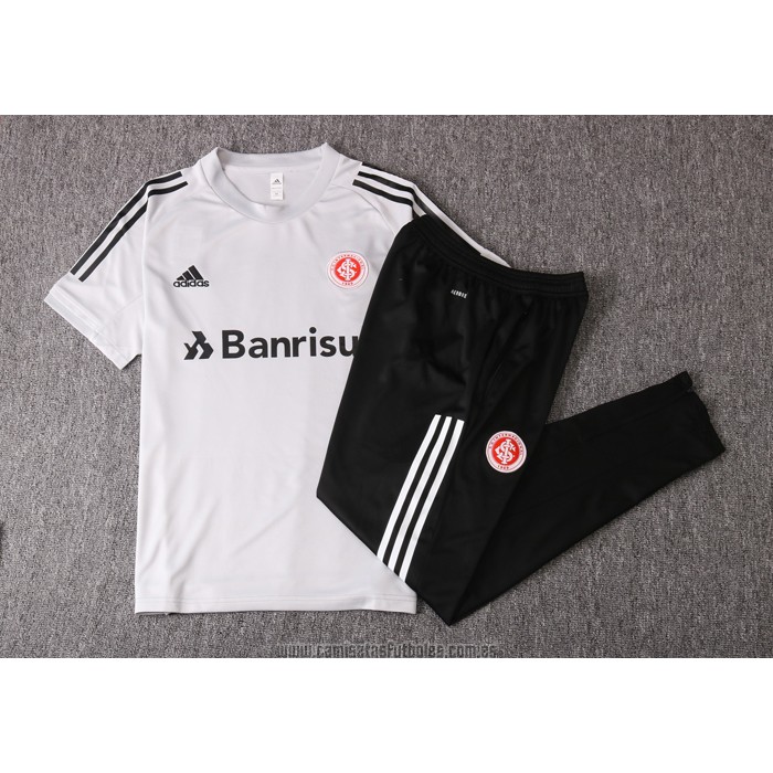 Chandal del SC Internacional Manga Corta 2020-2021 Gris